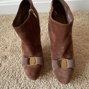 Cocoa brown booties